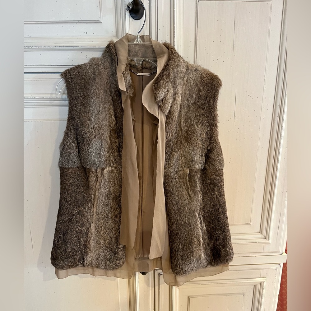Elie Tahari Fur Vest